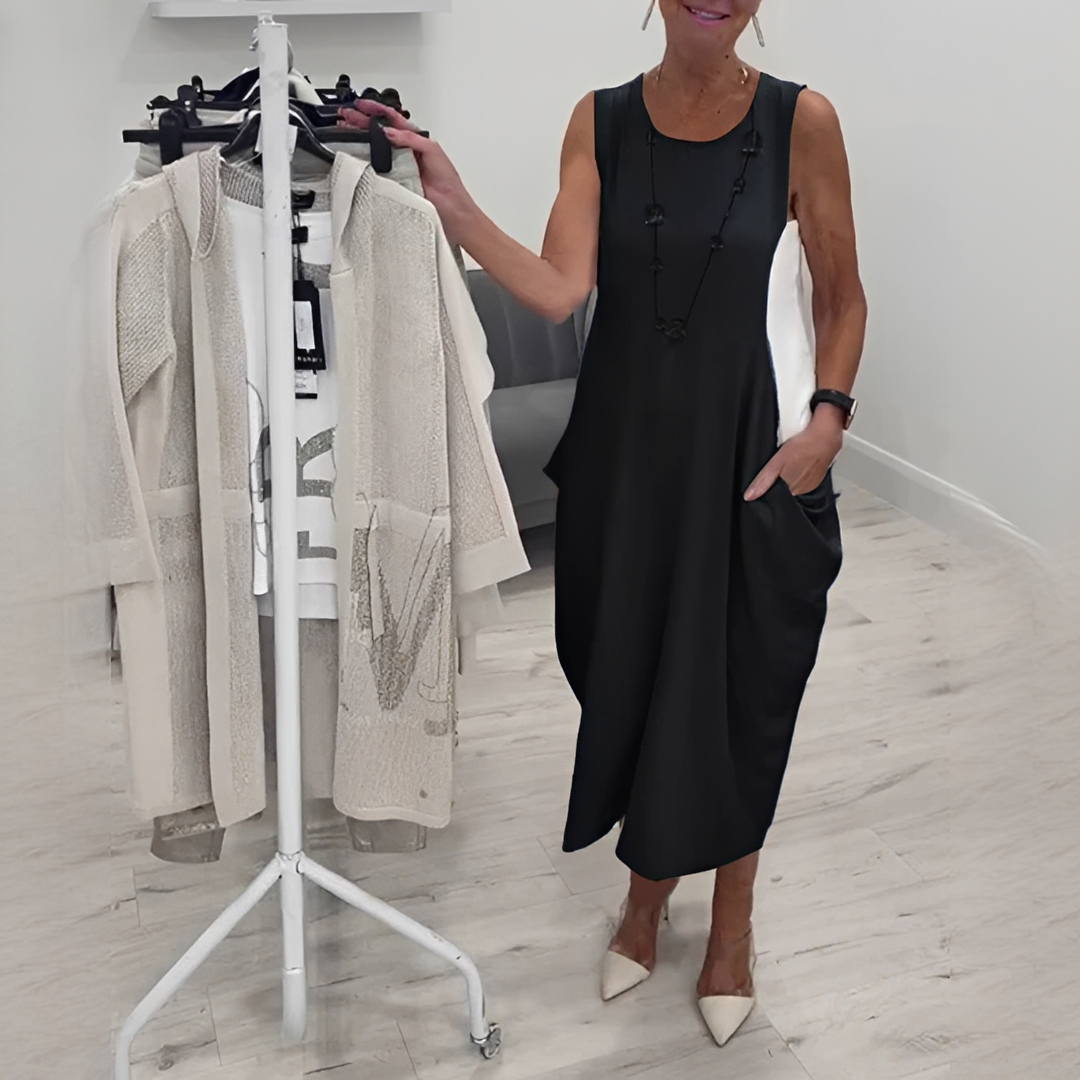 Dinna - Luźna i wygodna sukienka dla kobiet