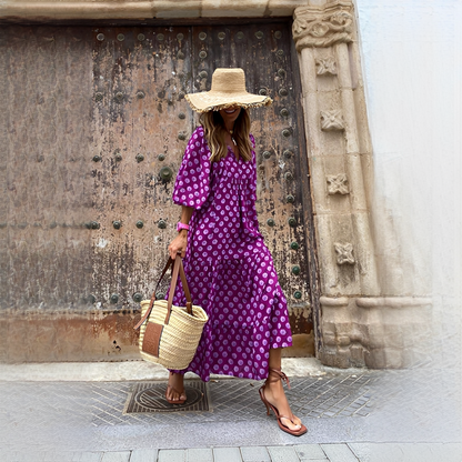 Berlyn - Szykowna letnia sukienka damska