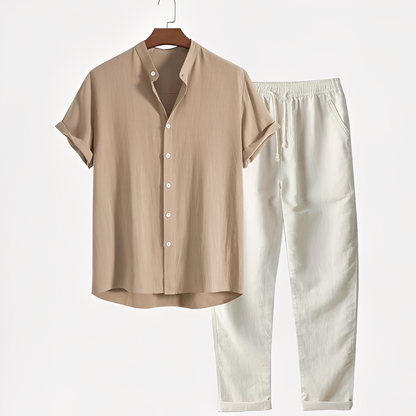 Fritz - Męski zestaw casual dwuczęściowy