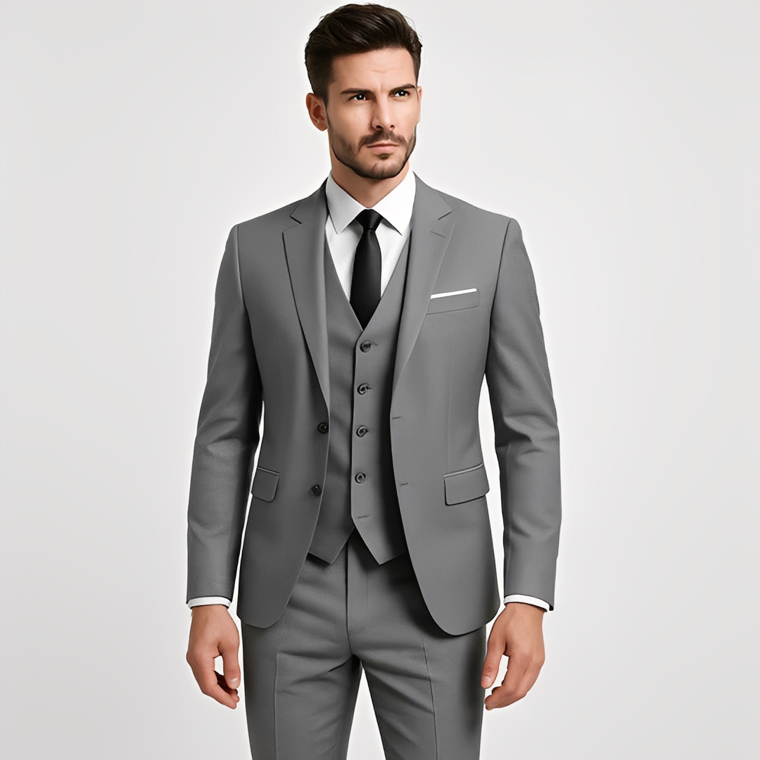 Juliane - Elegancki męski garnitur 3-częściowy