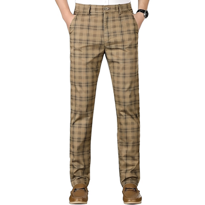 Hayavert - Stylowe męskie spodnie w kratę