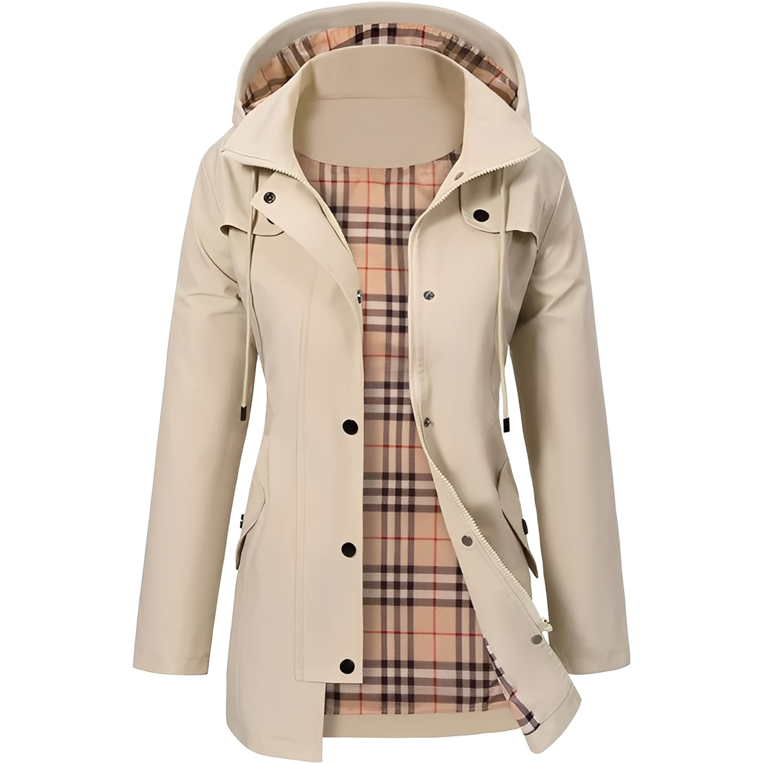 Amouris – Komfortowy i wiatroodporny płaszcz dla kobiet