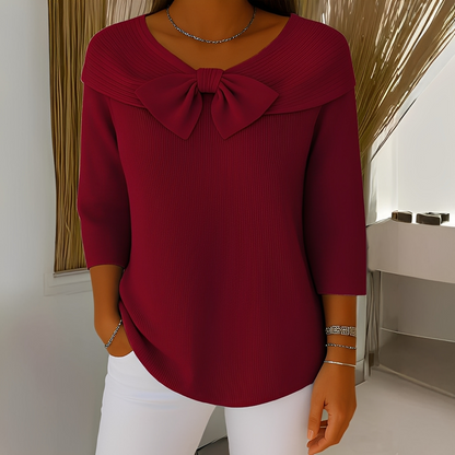 Anina - Stylowy dzianinowy sweter damski