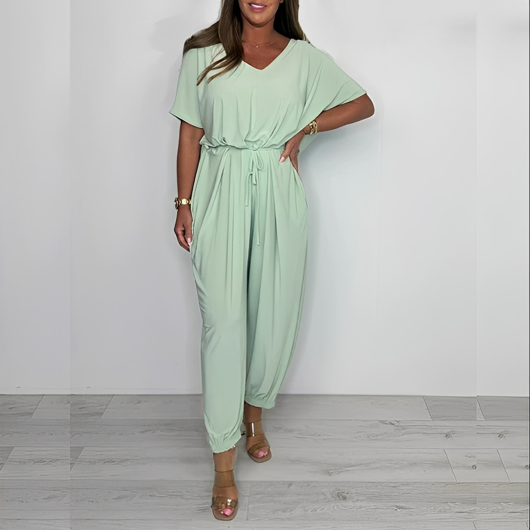 Agathine - Komfortowy kombinezon z bawełny dla kobiet