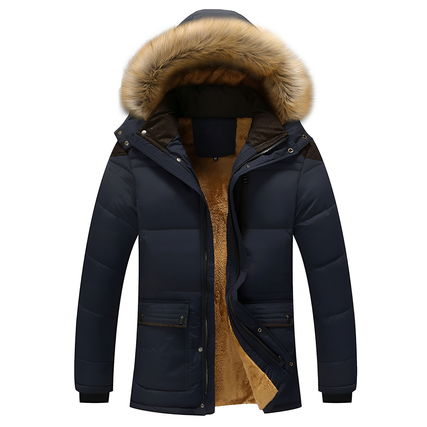 Shawn - Modna męska kurtka z odpinanym kapturem