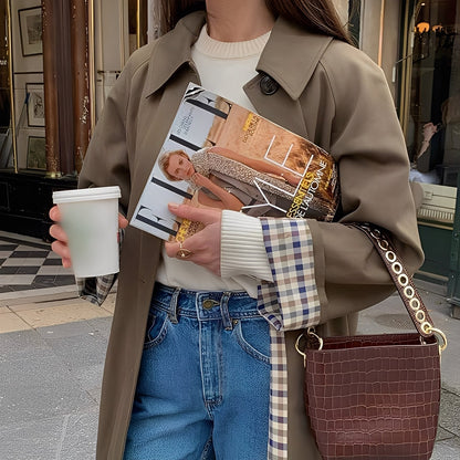 Connie - Nowoczesny długi płaszcz przeciwdeszczowy dla kobiet