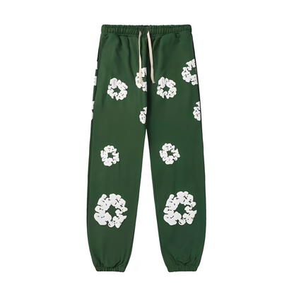 Theresa - Stylowy, luźny zestaw z kwiatowym wzorem dla kobiet