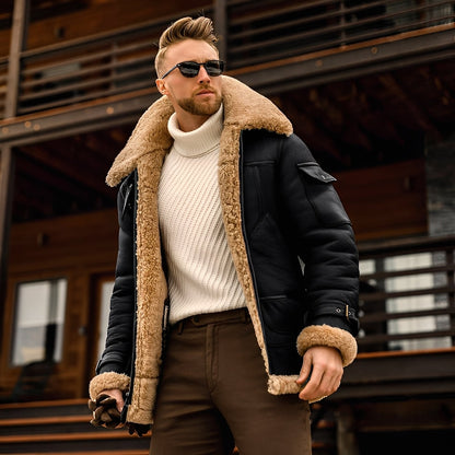 Jarod - Stylowa zimowa kurtka z polarem dla mężczyzn