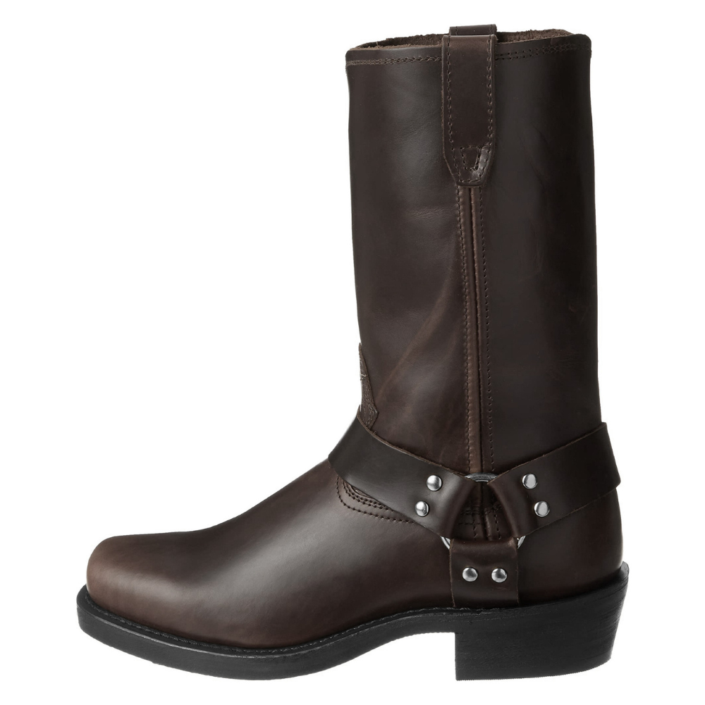 Crofton - Lekkie skórzane buty kowbojskie dla mężczyzn
