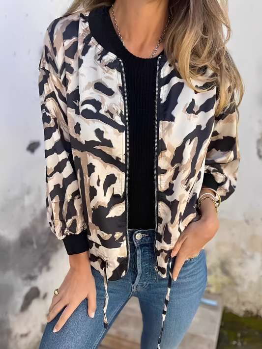 Ryana - Elegancka damska kurtka z zamkiem