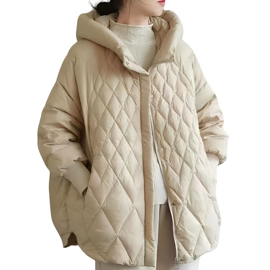 Kimberly - Stylowa kurtka puchowa z kapturem dla kobiet