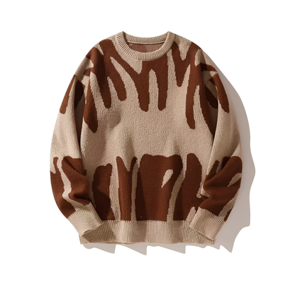 Edan - Męski sweter z wełny, komfortowy i ciepły