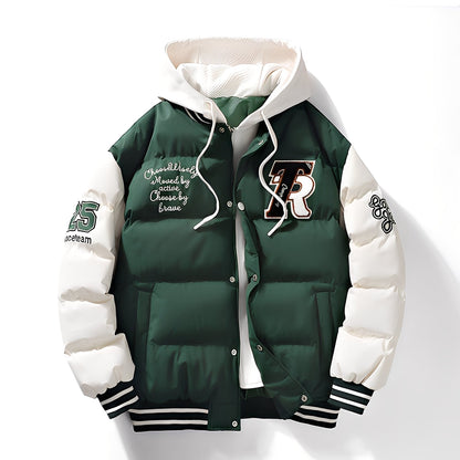 Xander - Męska zimowa kurtka z kapturem