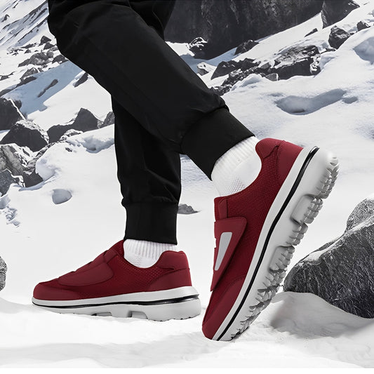 Justin - Stylowe płaskie buty z białą podeszwą dla kobiet