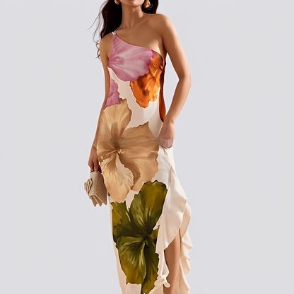 Dorothy - Stylowe Maxikleid z Kwiatowym Wzorem dla Kobiet