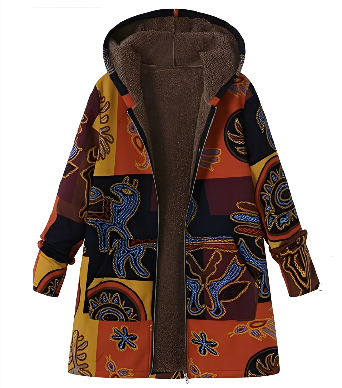 Jaslene - Klasyczna, ciepła parka damska