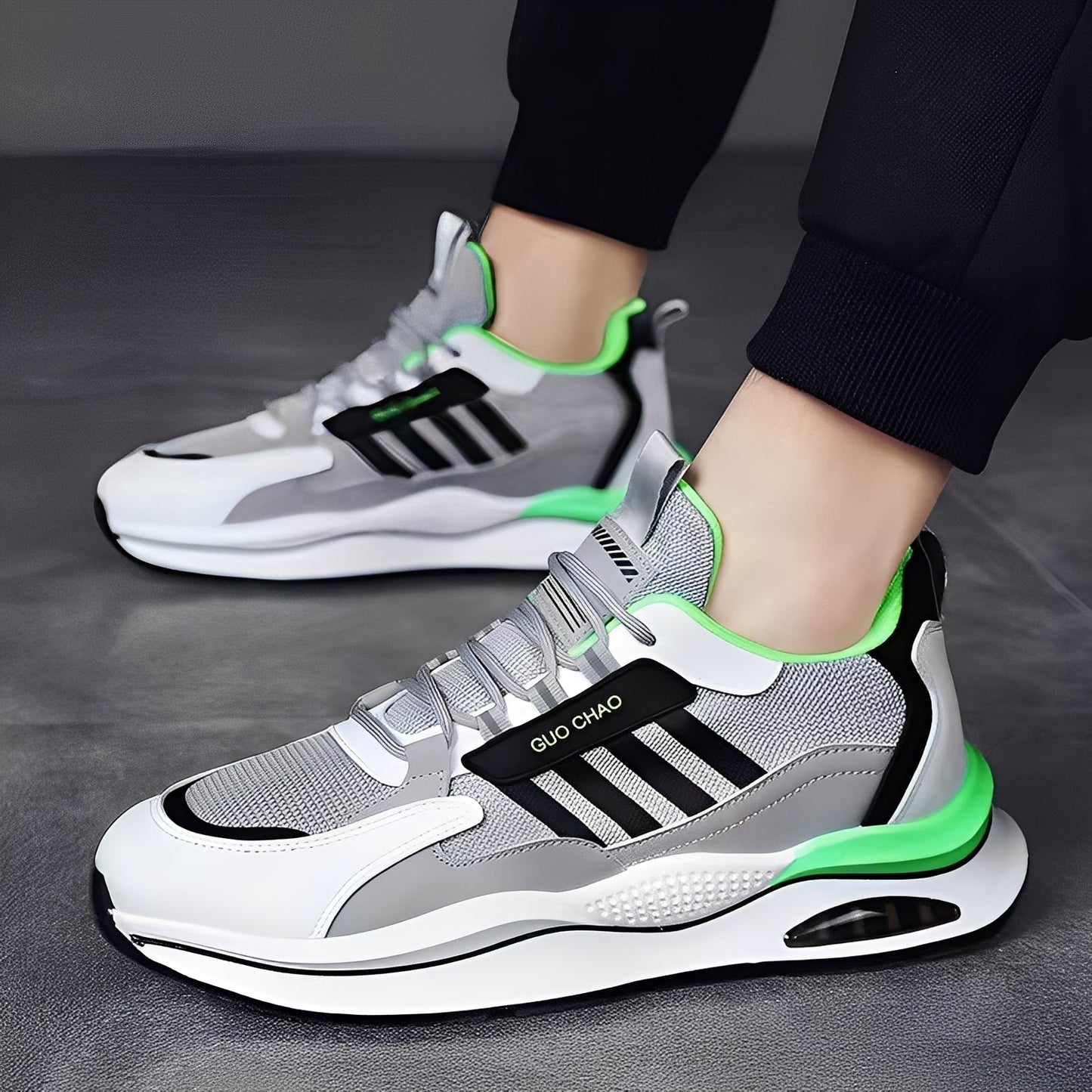 Hector - modnie wyglądające, przewiewne sneakersy dla panów