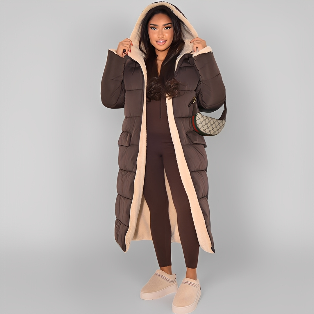 Anastessi - Wygodna zimowa kurtka damska