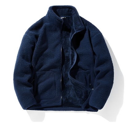 Gary - Ciepła, gruba męska kurtka polarowa