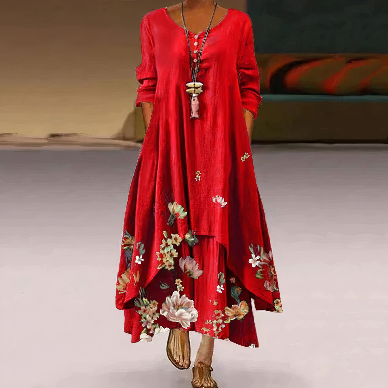 Kwiat – Elegancka Sukienka