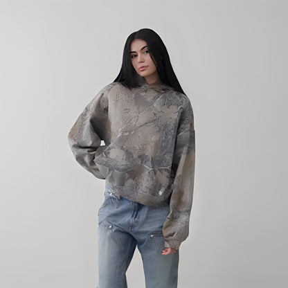 Anya - Wygodna bluza w kamuflażu