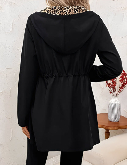 Jennelle - Stylowa dwustronna kurtka z kapturem dla kobiet