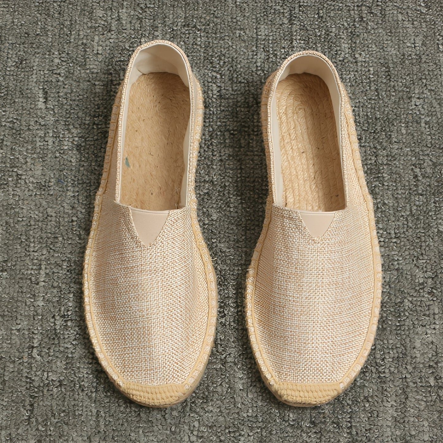 Lenard - Luźne Canvas-Pedal-Buty dla Mężczyzn