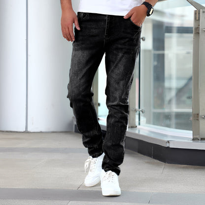Winfred - Stylowe Elastyczne Jeansy Slim dla Mężczyzn