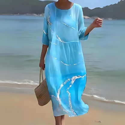 Alina – Zwiewna Sukienka Midi