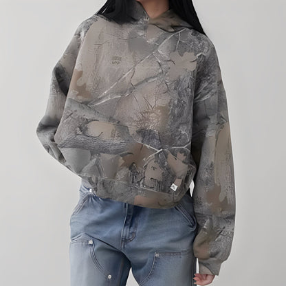 Anya - Wygodna bluza w kamuflażu
