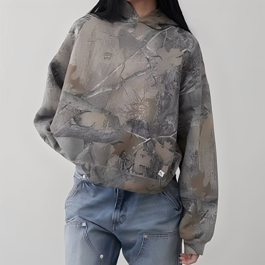 Anya - Wygodna bluza w kamuflażu