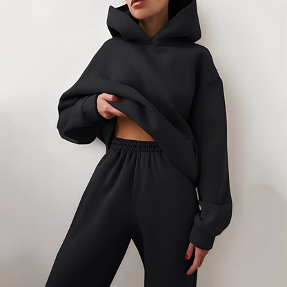 Wenona - Komfortowy damski komplet z kapturem