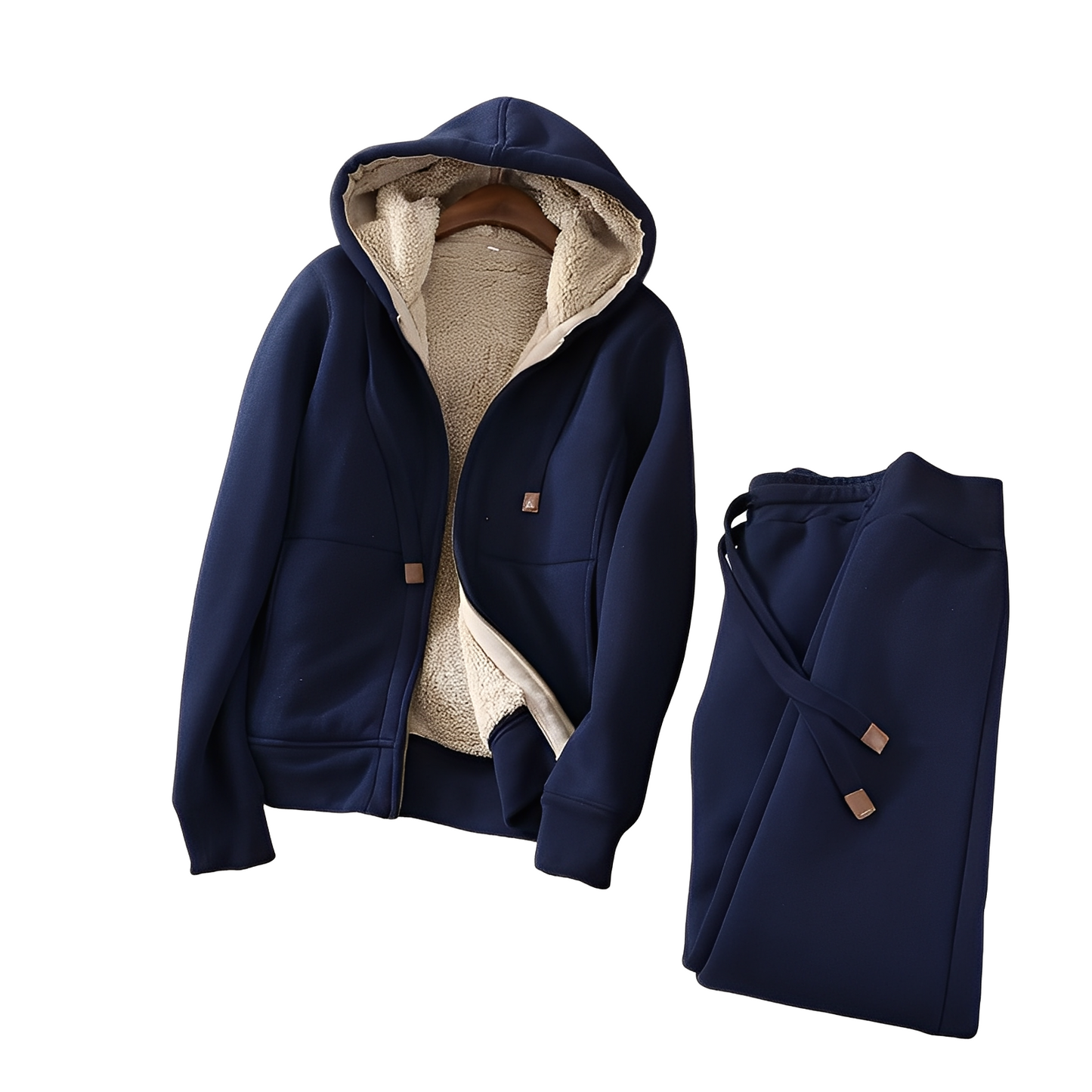 Monica - Męski zestaw dresowy z kapturem i spodniami