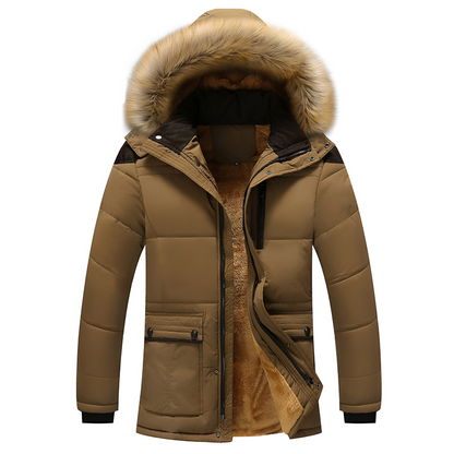 Shawn - Modna męska kurtka z odpinanym kapturem