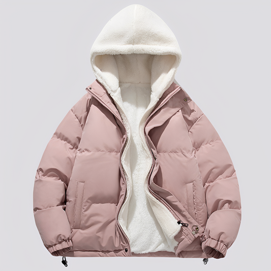 Gary - Ciepła męska kurtka z kapturem i zamkiem