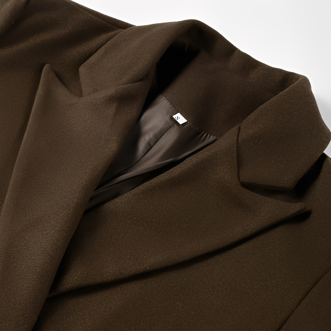 Bernarden - Komfortowy oversize płaszcz damski