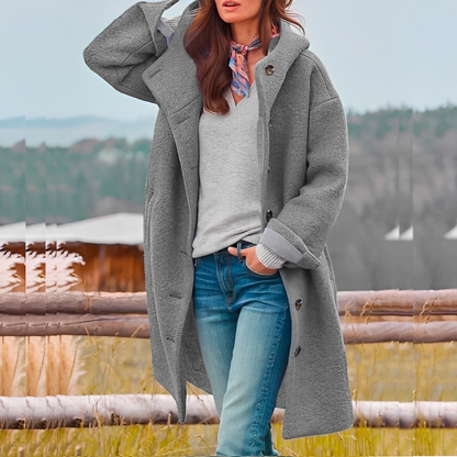 Amalie - Codzienny zimowy płaszcz dla kobiet