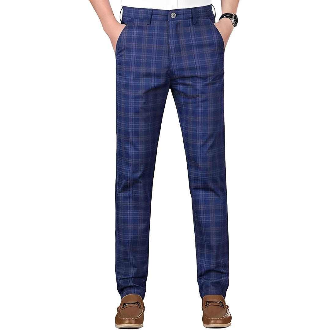 Hayavert - Stylowe męskie spodnie w kratę