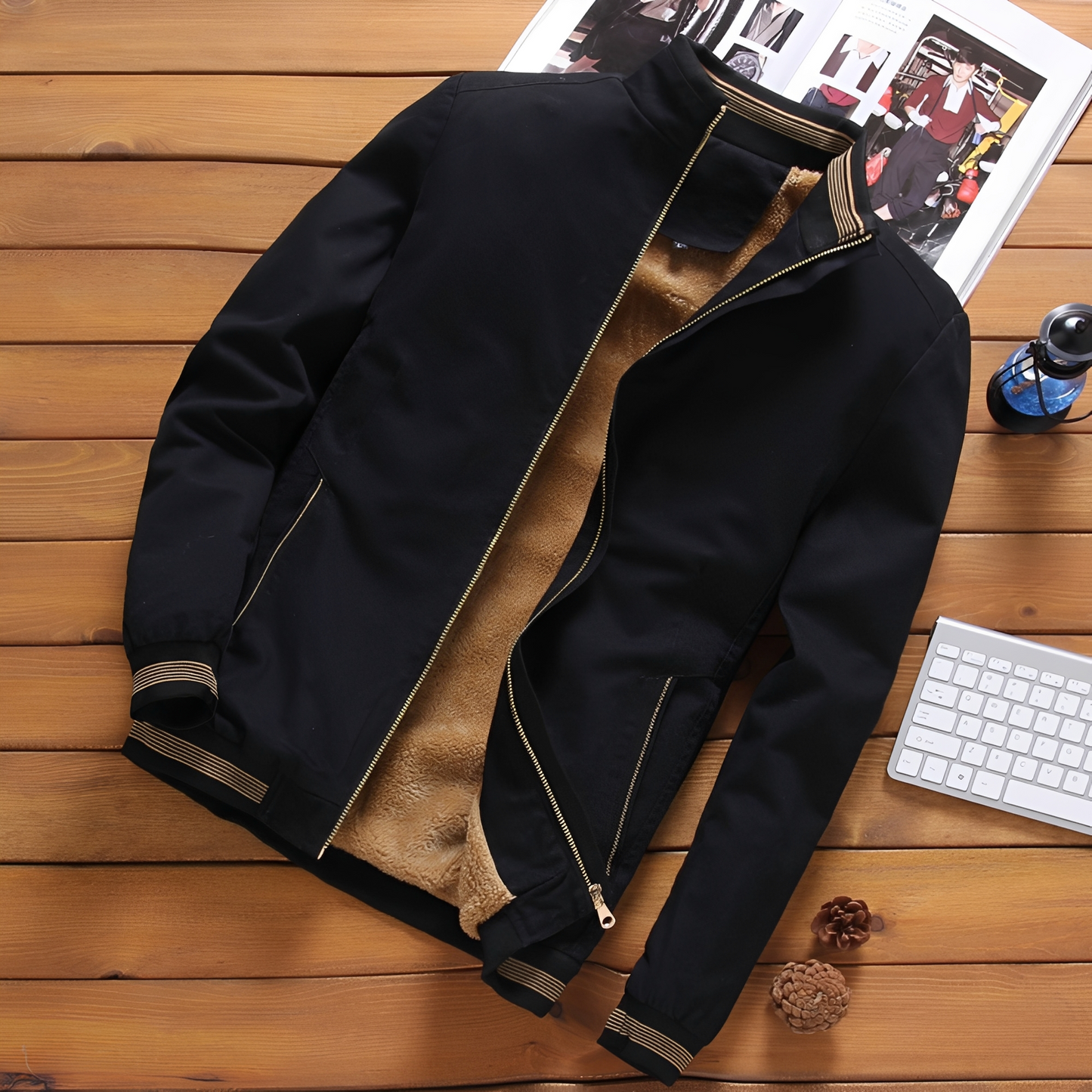 Arthur - Elegancka i ciepła męska kurtka