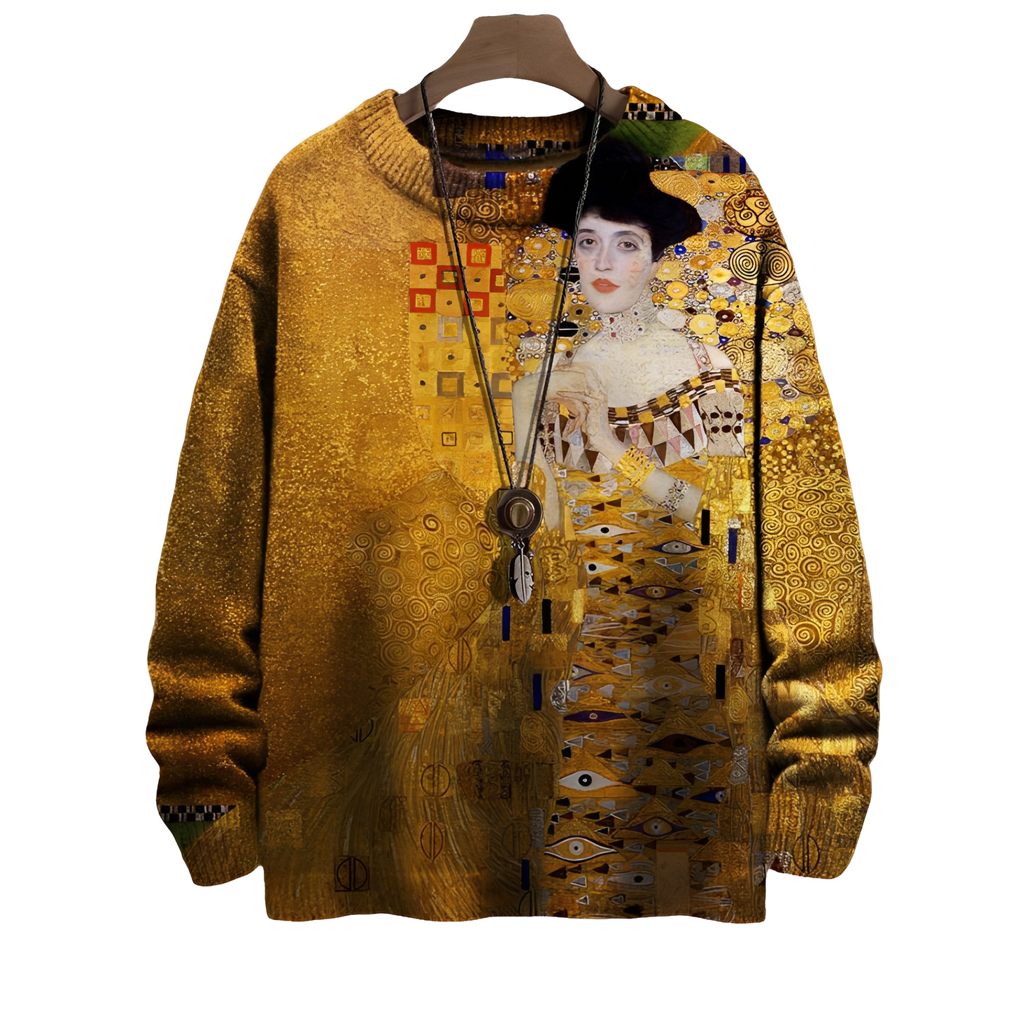 Eugene - Stylowy sweter w paski z wełny dla mężczyzn