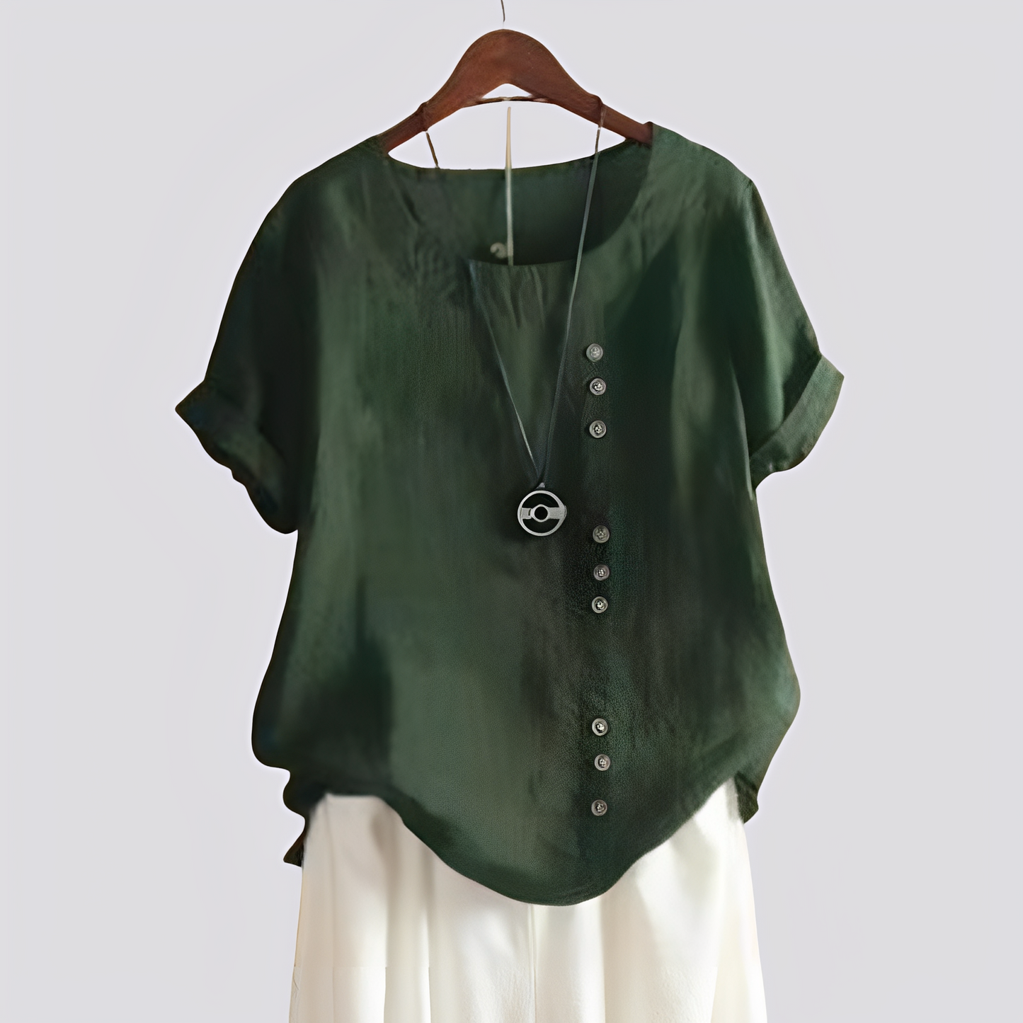 Isabelle - Wygodna koszulka z krótkimi rękawami dla kobiet