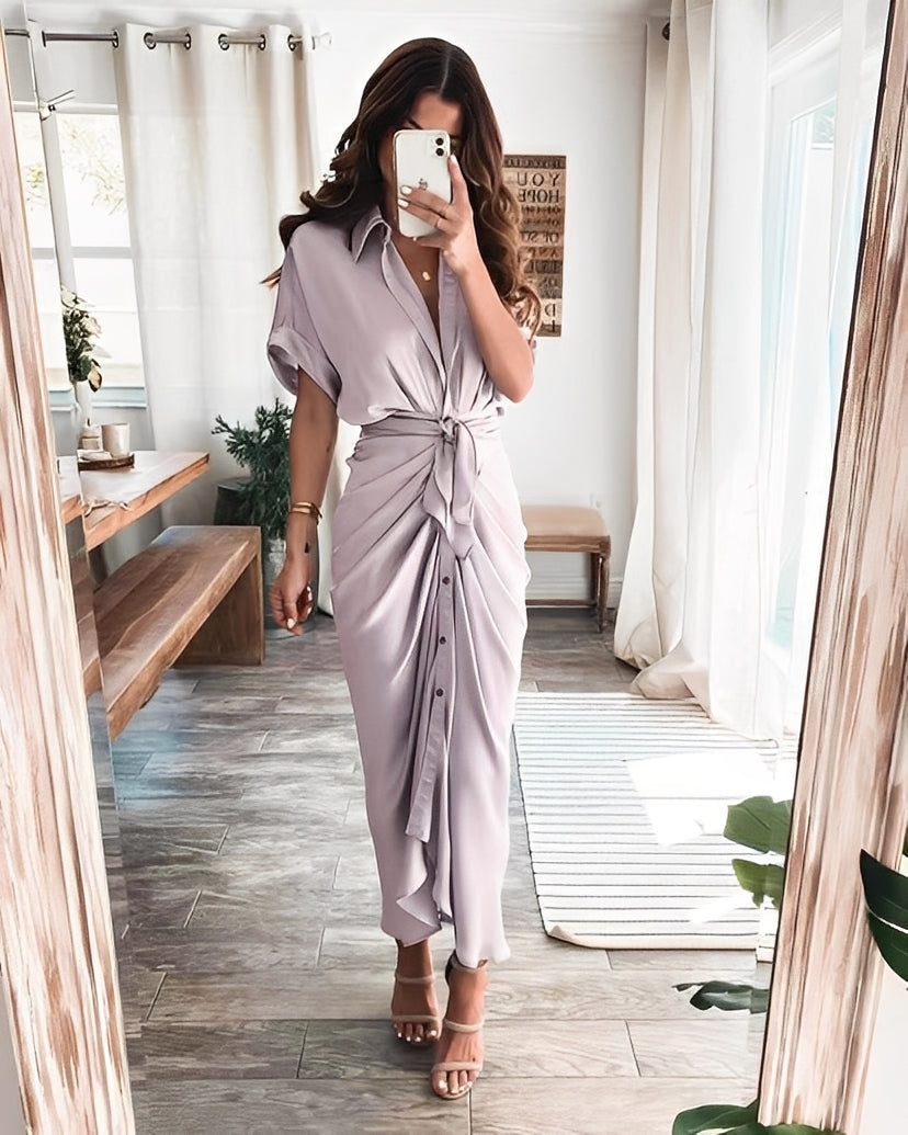 Antoinette - Szykowna długa suknia damska