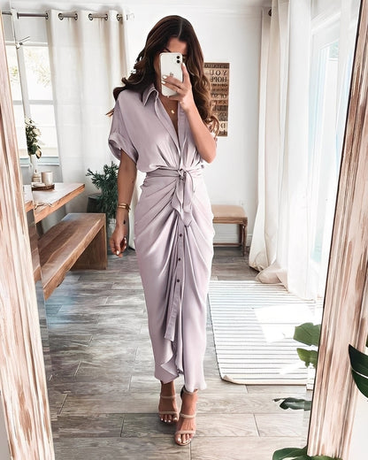 Antoinette - Szykowna długa suknia damska