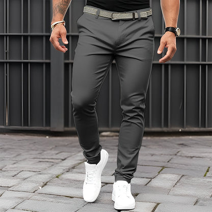 Jaron - Modne, luźne spodnie Slim-Fit dla mężczyzn