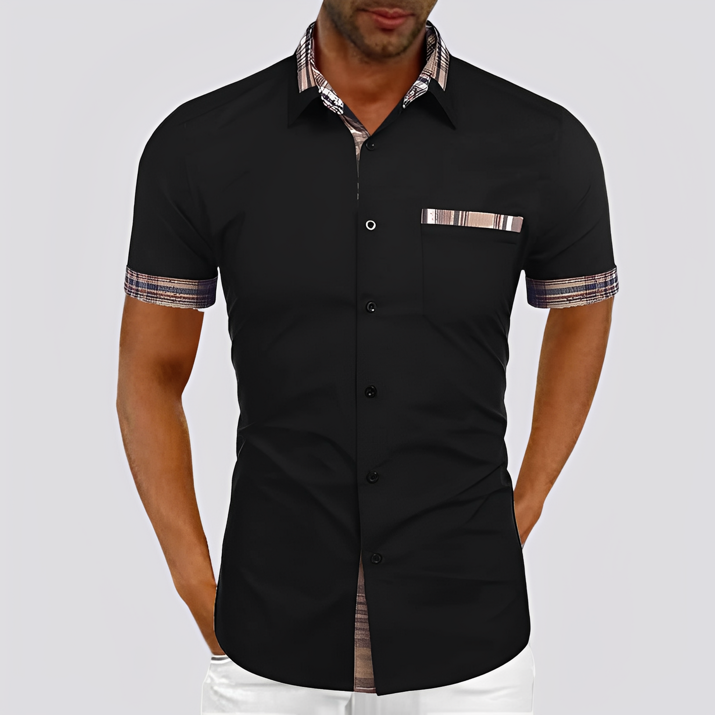Matt - Stylowa koszula z krótkim rękawem dla mężczyzn
