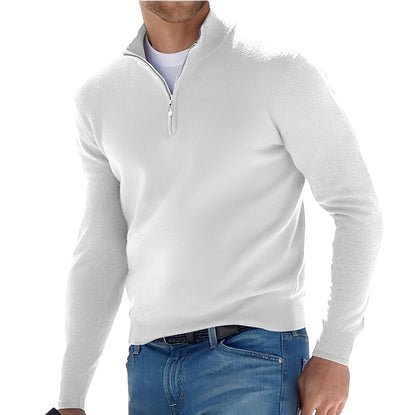 Nash - Męski sweter z suwakiem