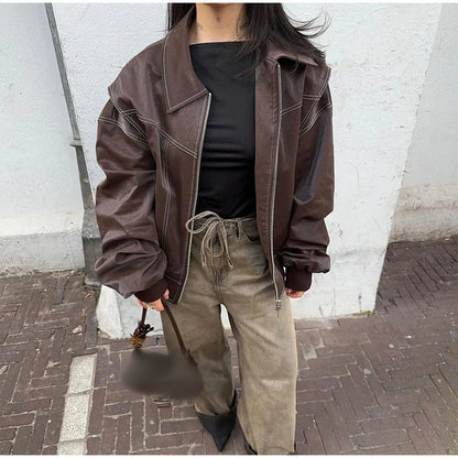 Jaidyn - Oversized-bomberka dla kobiet
