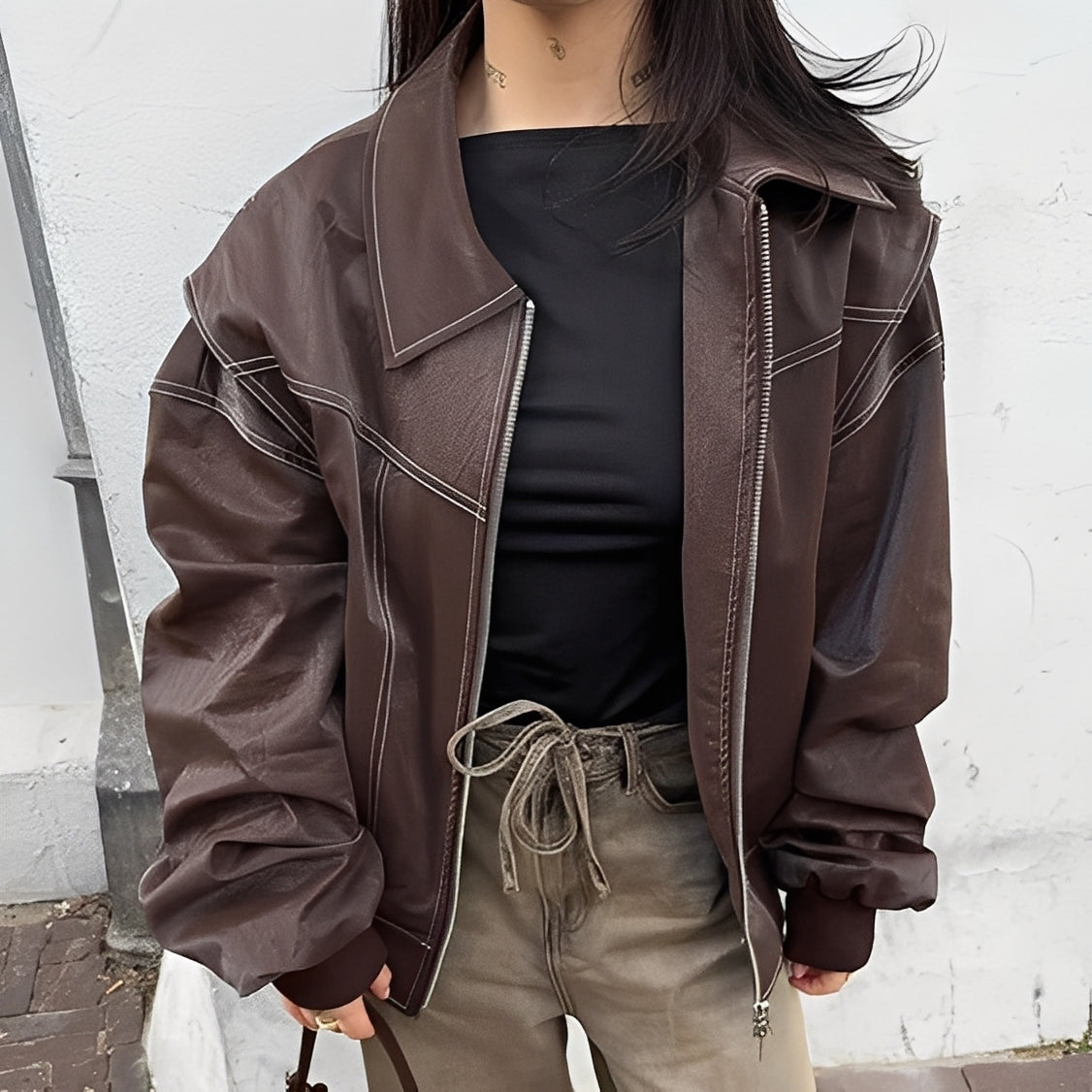 Hailie - Współczesna, swobodna damska kurtka termo