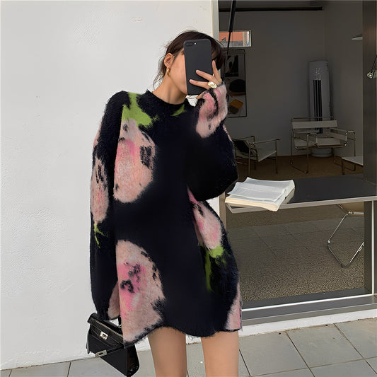 Shelby - Stylowa, elegancka midi sukienka z dzianiny dla kobiet