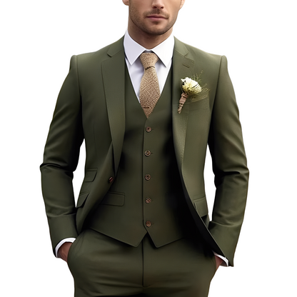 Austin - Elegancki garnitur męski 3-częściowy